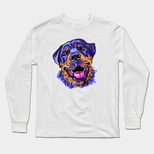 The Rottweiler Love of My Life Long Sleeve T-Shirt